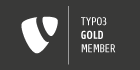 Logo TYPO3 Gold Member